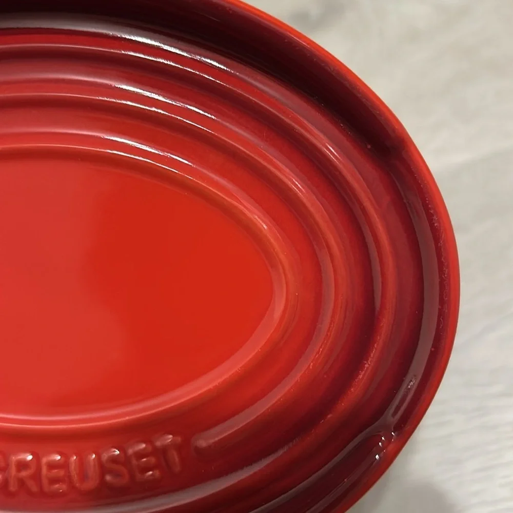 Le Creuset bright red